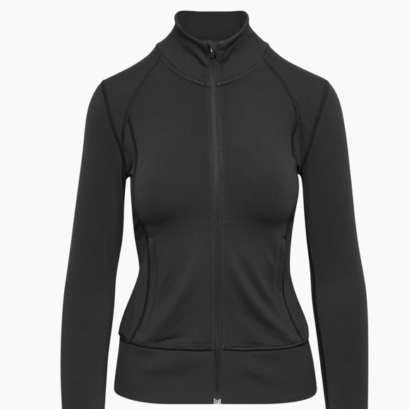 Black TNA Svelte Zip-Up. Brand new with tags!!! - Picture 4 of 8